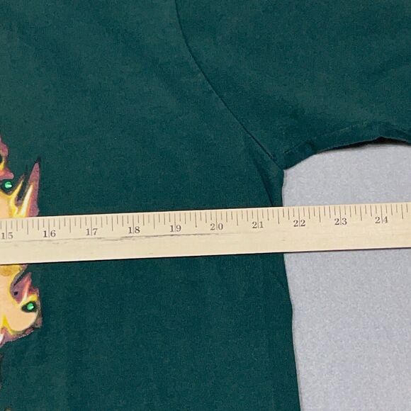 Vintage Harley Davidson Shirt Large Caribbean Ride On Graphic T Shirt Green 2007 - Picture 5 of 10